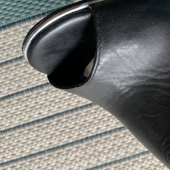 DESIGN LAB leather mule wedge heels (EUR 40 / US 8.5) - Picture 7 of 8